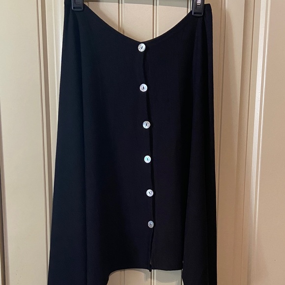 Button-Front Cape - Picture 2 of 9